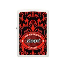 Zippo White Brass American Classic Windproof Pocket Lighter-27