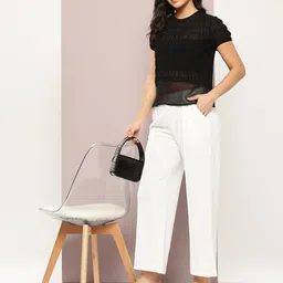aaliya Puff Sleeve Georgette Top-image-48