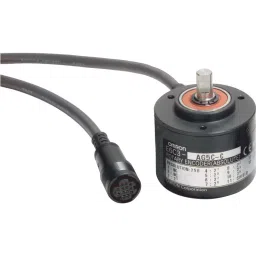 Omron Absolute Type Rotary Encoder, E6C3-AG5C-C-256P/R-2M image 1