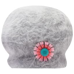 Kid-O-World Flower Patch Angoora Cap - Grey-image-78