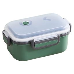 FunBlast Double Layer Lunch Box with 3 Compartments  Green-20