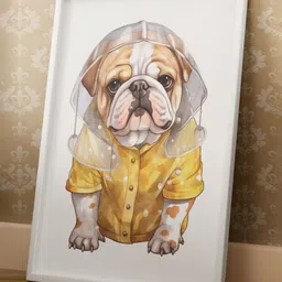 Outfit collections Modern Art Kids Painting For Wall Decor-picture-12