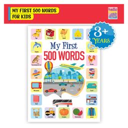 My First 500 Words: An Illustrated Picture Book to Learn about Alphabets, Shapes, Colours, Transport, Animals and More!-9