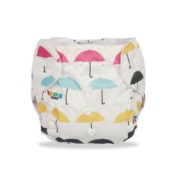 Chinmay Kids One Size Adjustable Baby Cloth Button Diaper - Washable/Reusable Nappies for Infants & Toddlers With Insert (8 X 8 inch)-image-27