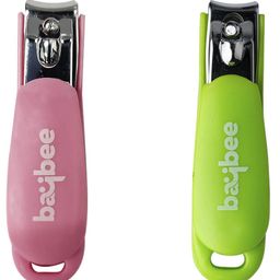 Baybee Baby Nail Clipper, Safety Nail Cutter for New Born Babies Infant Toddler, Manicure Pedicure Care | Baby Nail Cutter Clipper Care | Nail Clipper for New Born Baby (Pack of 2)-image-3