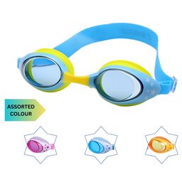 KARBD Swimming Goggles with Anti Fog UV Protection Glasses - Star Kids, Multicolour Assorted-5