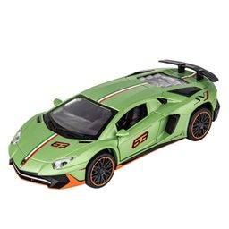 SVE 1:36 lamborghini Diecast Metal Pullback Toy car with Openable Doors, lights And sound music [Colors as Per Stock]-image-90