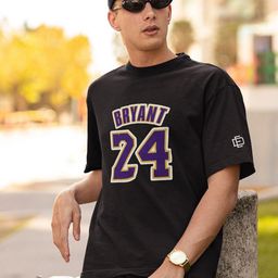 Edyssa Men Typography Printed Round Neck Cotton Oversized T-shirt-image-50