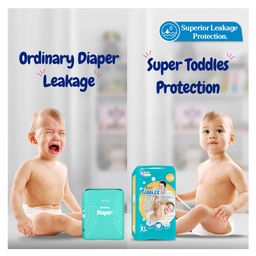 smart toddles TODDLES Baby Diaper Pants 52 (Size - XL) Combo of 2 With Quick Absorption Technology and Extra Protection | Easy to Pull Up and Remove image 5