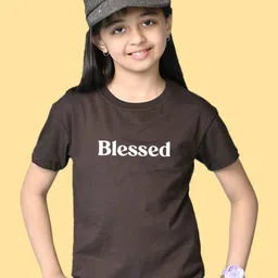 NUSYL Girls Graphic Printed T-shirt-picture-4