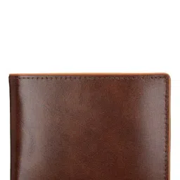 Teakwood Leathers Brown Solid Bi-Fold Wallet-30