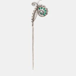 Shaya 925 Silver Let Go Oxidized Bun Stick-image-28
