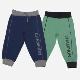 Dollar Boys Navy & Green Graphic Print Capri (Pack Of 2)-picture-25