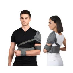 AccuSure Shoulder Immobilizer Arm Sling-Elastic Shoulder Brace for Broken or Fractured Bones - M-image-4