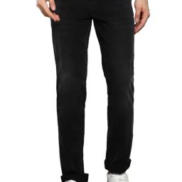 Calvin Klein Jeans Washed Black Cotton Slim Fit Jeans-image-53