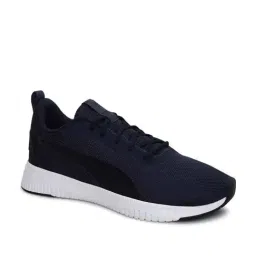 Puma Men's Flyer Flex Knit Peacoat Navy Running Shoes-image-79