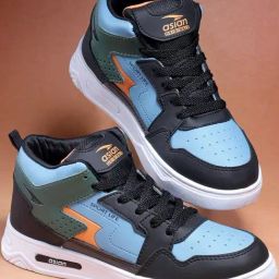 Asian Men's Multicolor Ankle High Sneakers-image-18