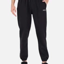GRIFFEL Black Regular Fit Joggers-image-54