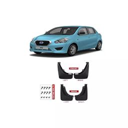 Automoto Cup Type Mud Flaps Splash Guard Front & Rear for Datsun Go All Models (Set of 4)-1
