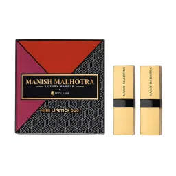 MyGlamm Manish Malhotra Soft Matte Mini Lipstick Sundowner Combo image 1