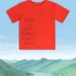 MINIKLUB Kids Red Printed T-Shirt-image-44