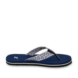 Sparx Women's Blue Flip Flops-image-9