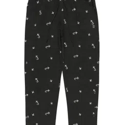 Bodycare Boys Dark Grey Melange Printed Trackpants-image-22