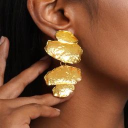 Joker & Witch Seraphina Gold Earrings for Women-picture-22