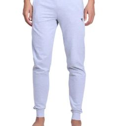 Ramraj Grey Cotton Regular Fit Solid Joggers-picture-24
