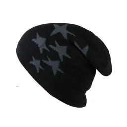 Bunnywave Unisex Black & Grey Printed Beanie-image-34