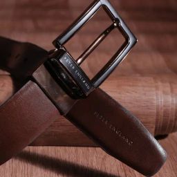 Peter England Brown & Black Leather Reversible Belt For Men-31
