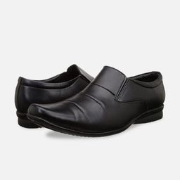 Aqualite Men Black Slip-On Sneakers-image-42