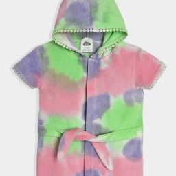 Mi Arcus Unisex Multicolor Cotton Bathrobes-image-3