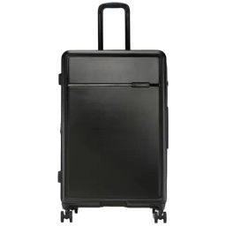 Calvin Klein Rider Black Solid Hard Large Trolley Bag - 30.5 cm-image-97