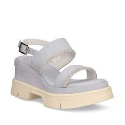 BAGATT Women's Trish Light Blue Back Strap Wedges-picture-16