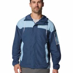 Columbia Mens Navy Blue Omni-Shield Challenger II Wind and Water Resistant-image-21