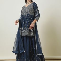 Soch Embellished Beads and Stones Ready to Wear Lehenga & Blouse With Dupatta-54