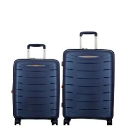 Jump Furano 2 Metallic Blue 8 Wheels Medium Hard Cabin Trolley Bag Set of 2-image-17