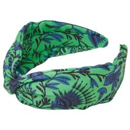 Accessorize London Green Jungle Knot Head Band-picture-36