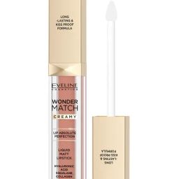 Eveline Cosmetics Wonder Match Creamy Matt Liquid Lipstick No 11 Milky Nude - 6.8 ml-11