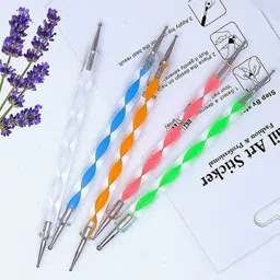Ekinsu Set Of 20 Nail Art Brushes & Dotting Pen-19