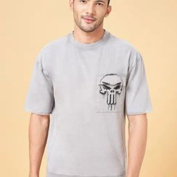 Urban Ranger by Pantaloons Grey Cotton Regular Fit Printed Sweatshirt-image-94