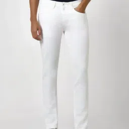 Van Heusen White Skinny Fit Jeans-image-28