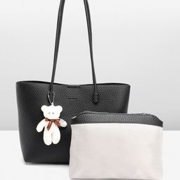DressBerry Structured Shoulder Bag with Pouch-12