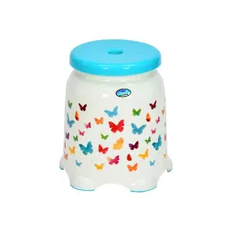 NILKAMAL STL 27 F Plastic Stool (Aqua Blue)-picture-41
