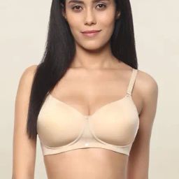 Soie Beige Padded Bra-image-44