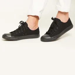 Mozafia Men's Black Casual Sneakers-image-36