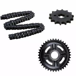 AllExtreme TBCK-07 Chain Sprocket Kit for Royal Enfield Bullet (Set of 3 Pcs)-image-2