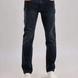 CALVIN KLEIN JEANS Blue Men Regular Slim Fit Solid Jeans-image-3