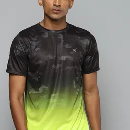 HRX by Hrithik Roshan Printed Colourblocked Running T-shirt-image-41